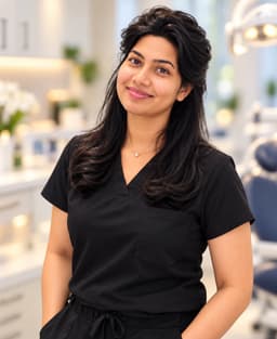 Sadhana Balivada, GDC-registered dental hygienist at St Paul's Medical & Dental, City of London